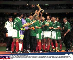 México gana su primera Copa Confederaciones en 1999 (Foto de Mexsport).